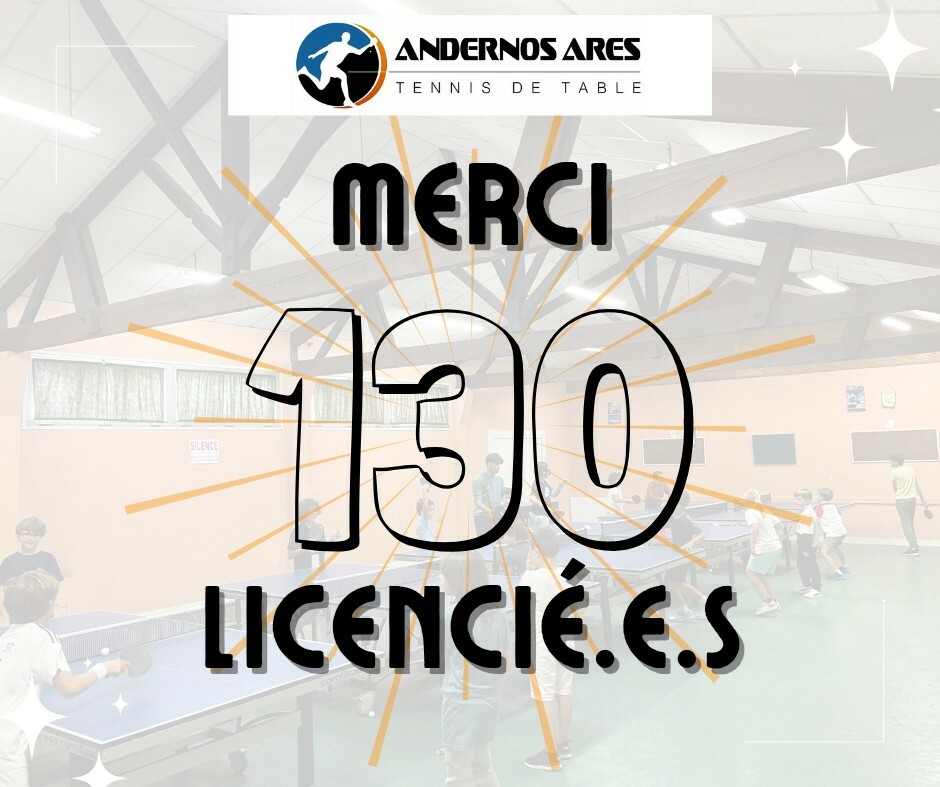 130 licencié.e.s !