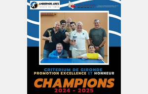 Champions de Gironde !